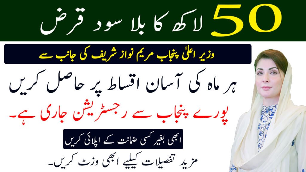 CM Punjab 5 Million Loan Scheme 2025