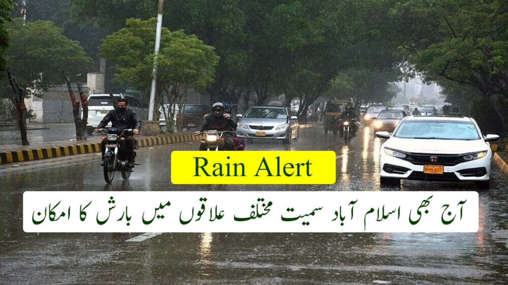Chances of Rain in Islamabad and Nearby Areas Today