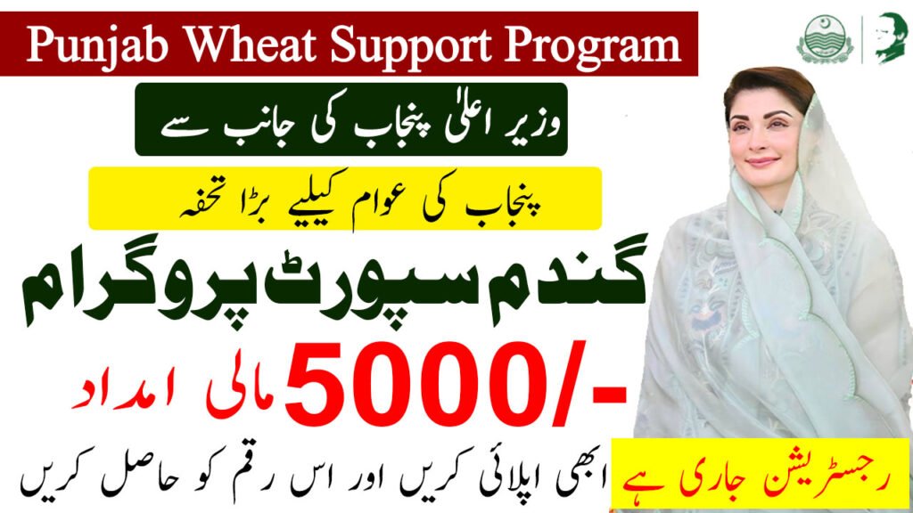 Chief Minister Punjab Wheat Support Program Registration Open 2025