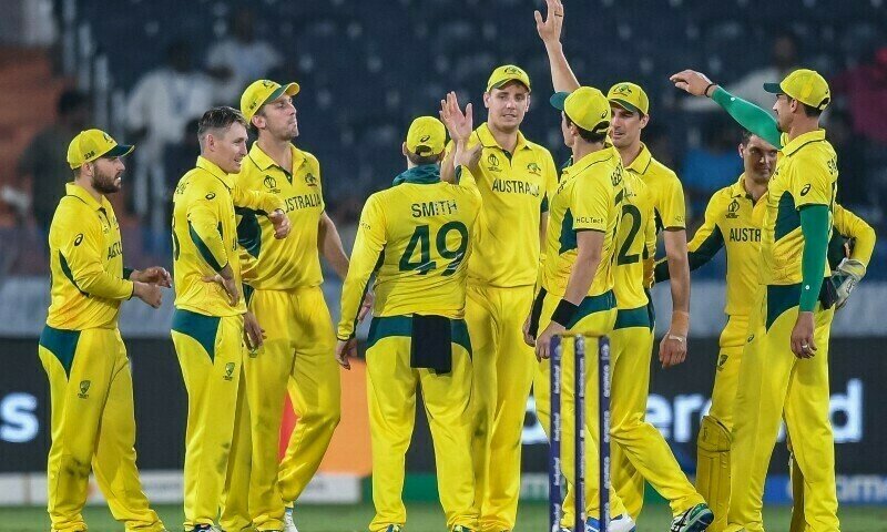 Rain and Aussie Pace Attack Leave India Struggling in Perth ODI