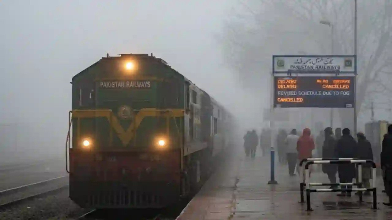 Pakistan-Railways-Revised-Schedule-Due-To-Fog