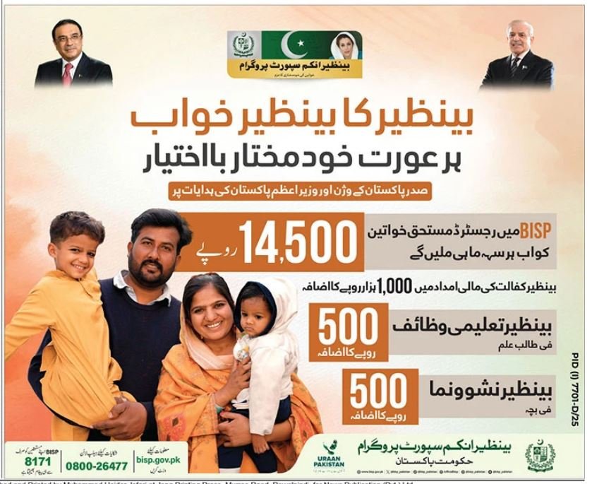 Benazir Income Support Program 2026: New Increases in Financial, Educational, and Child Support for Women in Pakistan