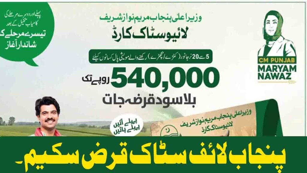 CM Punjab Livestock Card Loan Scheme 2026