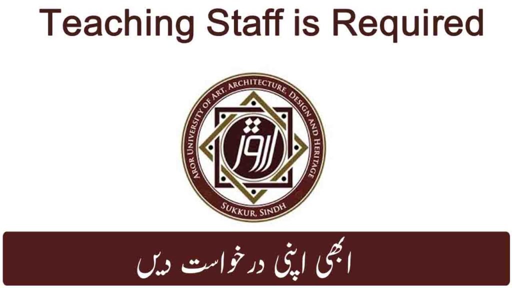 Teaching Staff is Required at Sukkar Sindh July 2026