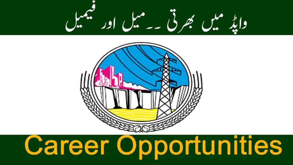 Latest WAPDA Jobs in Lahore July 2026